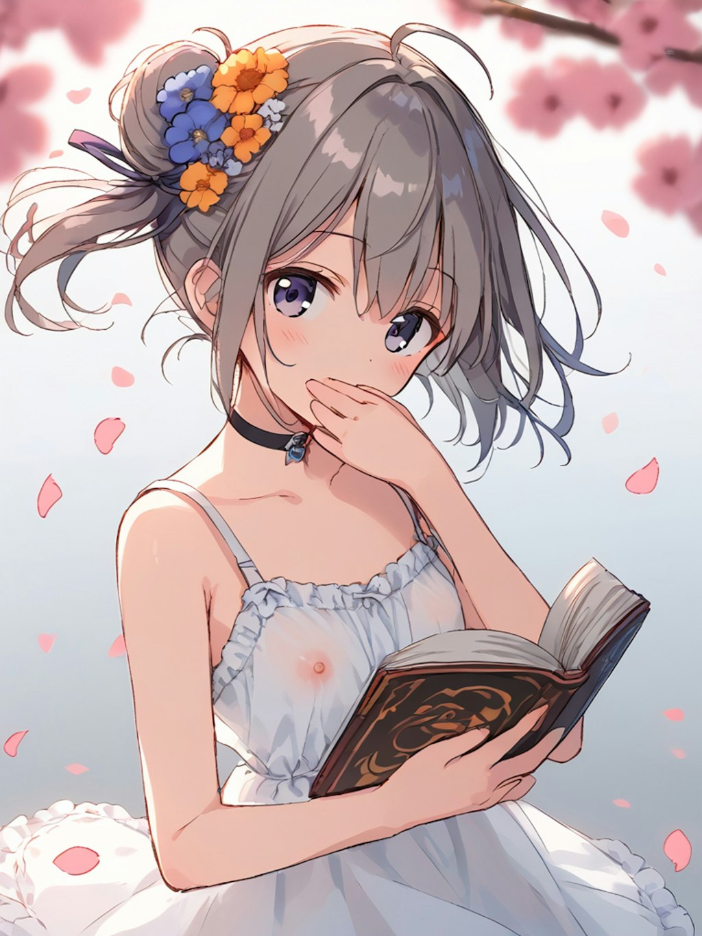 読書　透けてる