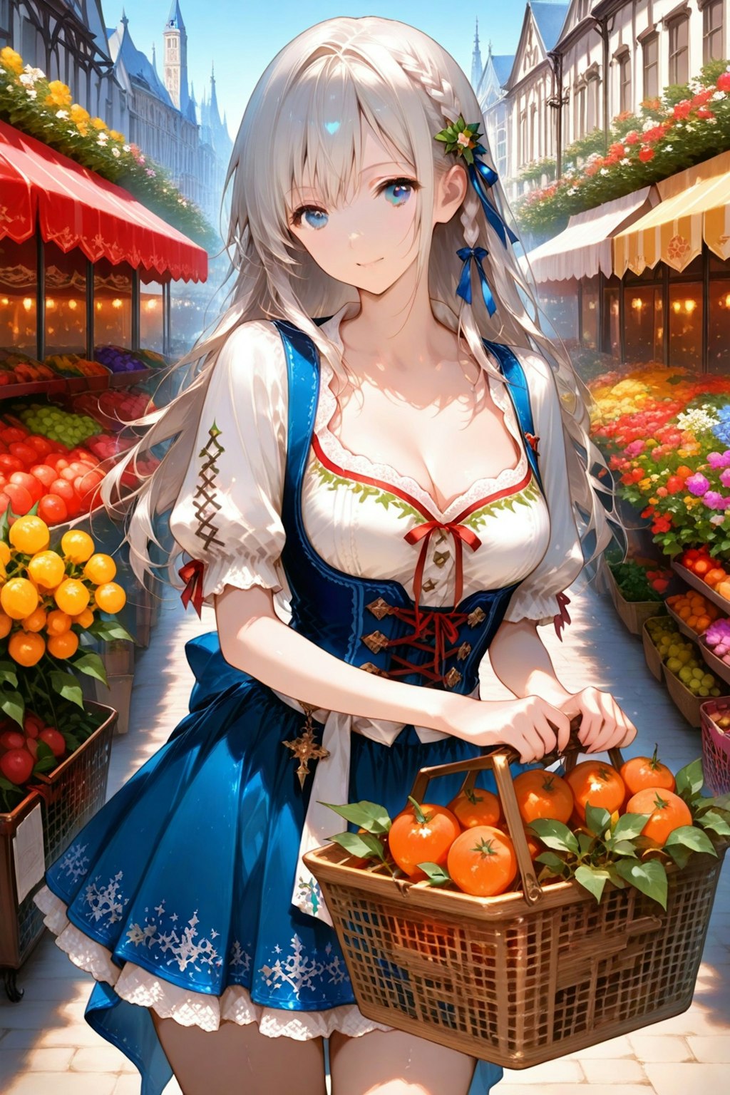 朝一の朝市