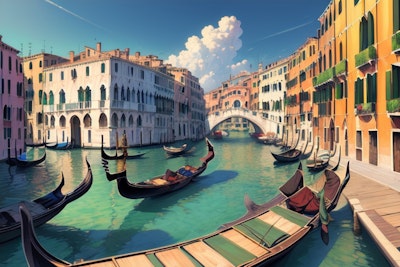 ヴェネツィアの風景