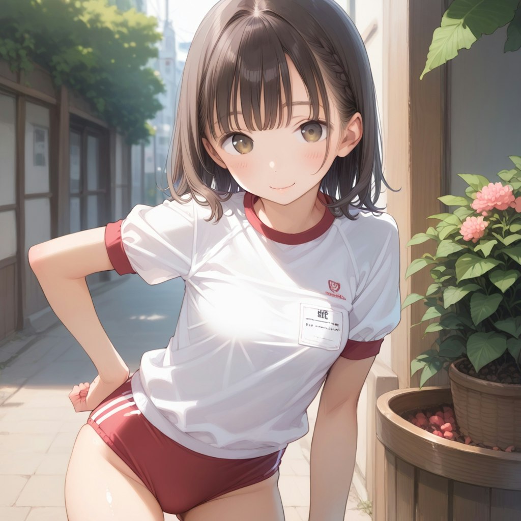 ブルマとニーハイ