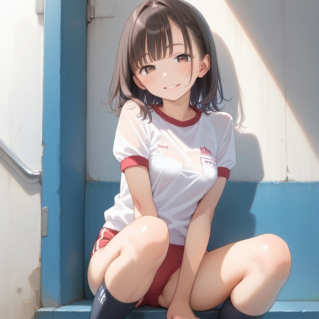 ブルマとニーハイ