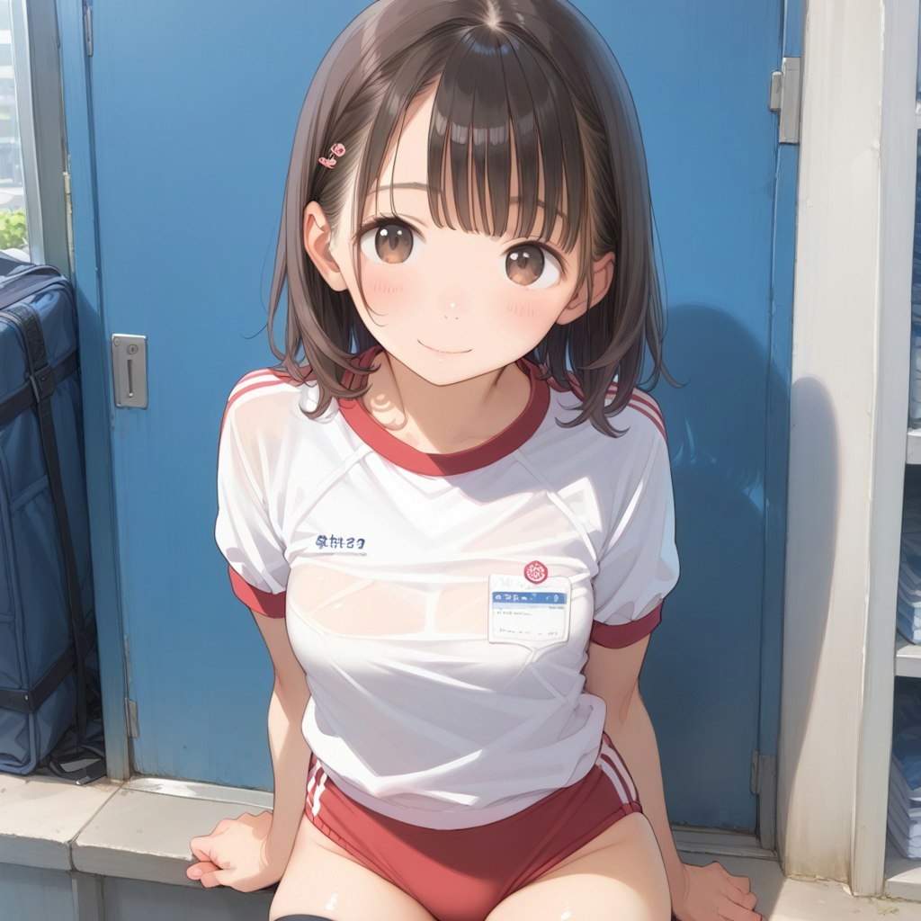ブルマとニーハイ