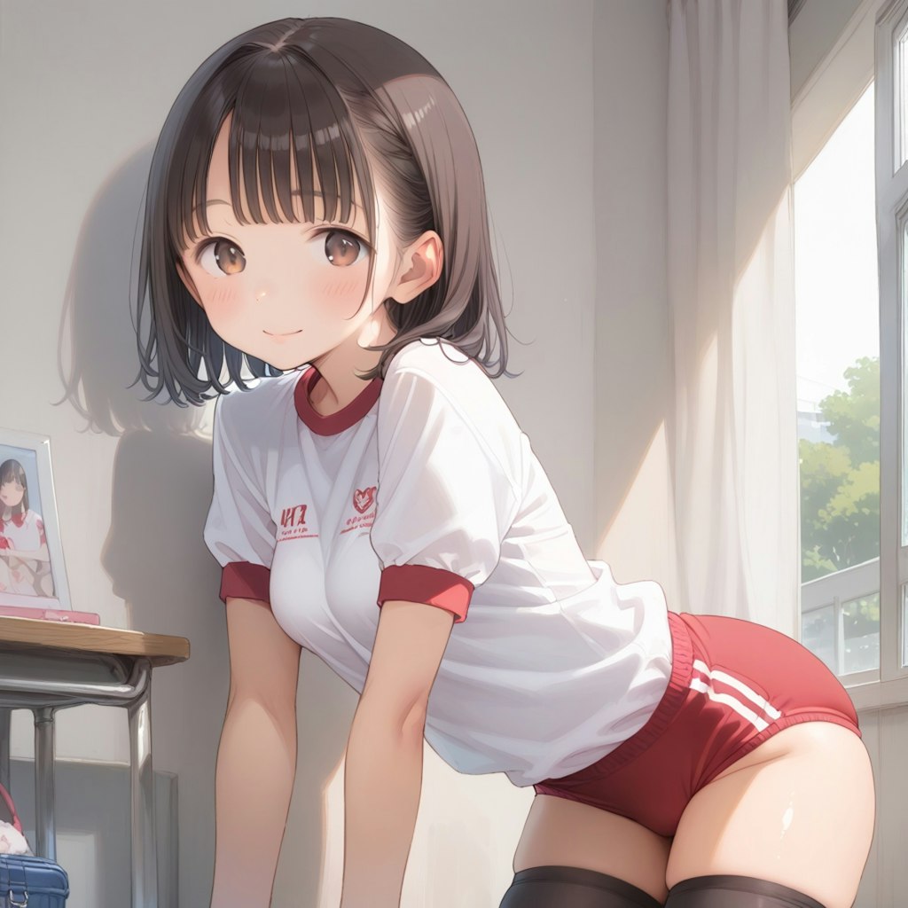 ブルマとニーハイ