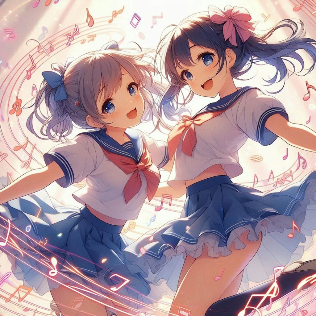 お嬢様のお清楚ダンス♪（ペアモノ♪少女漫画風？）