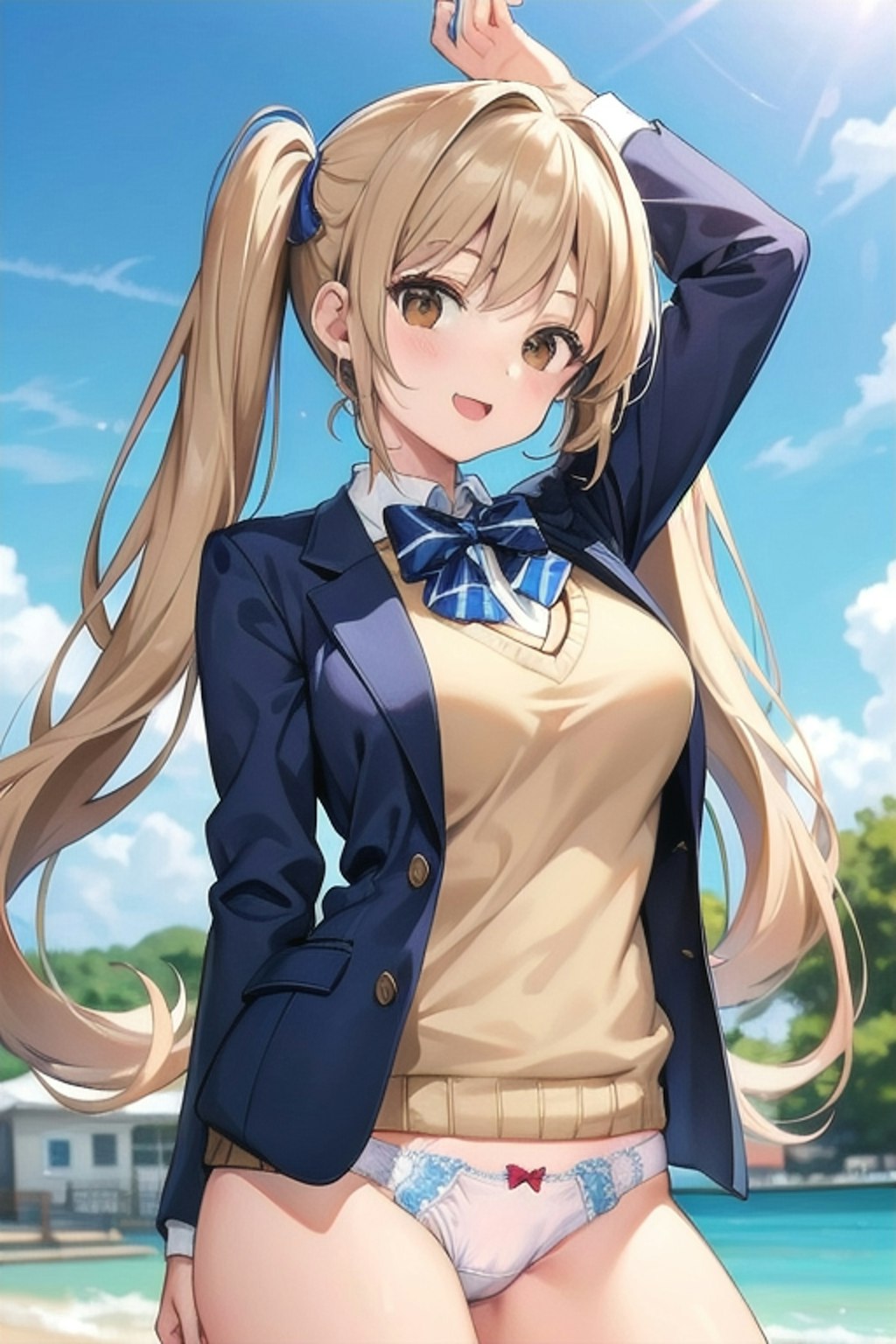 School twintails girl