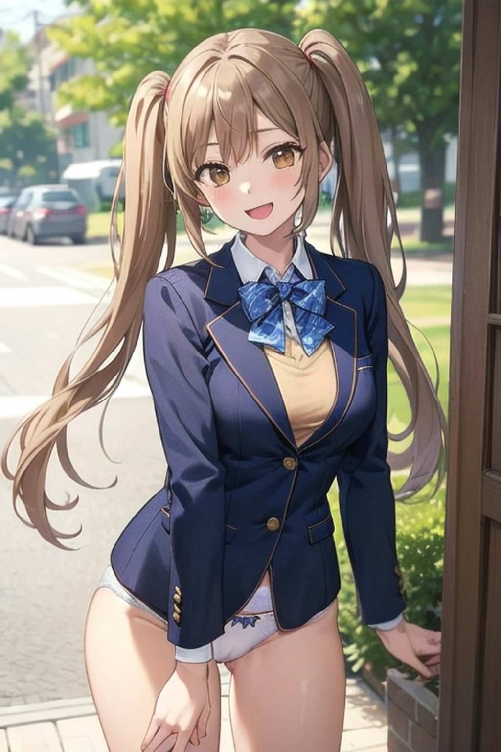 School twintails girl