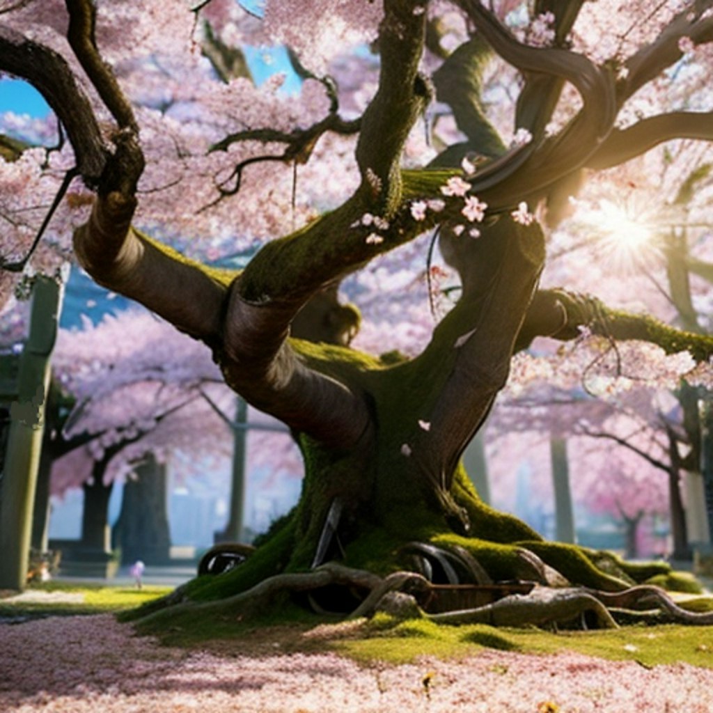 無名の百年桜