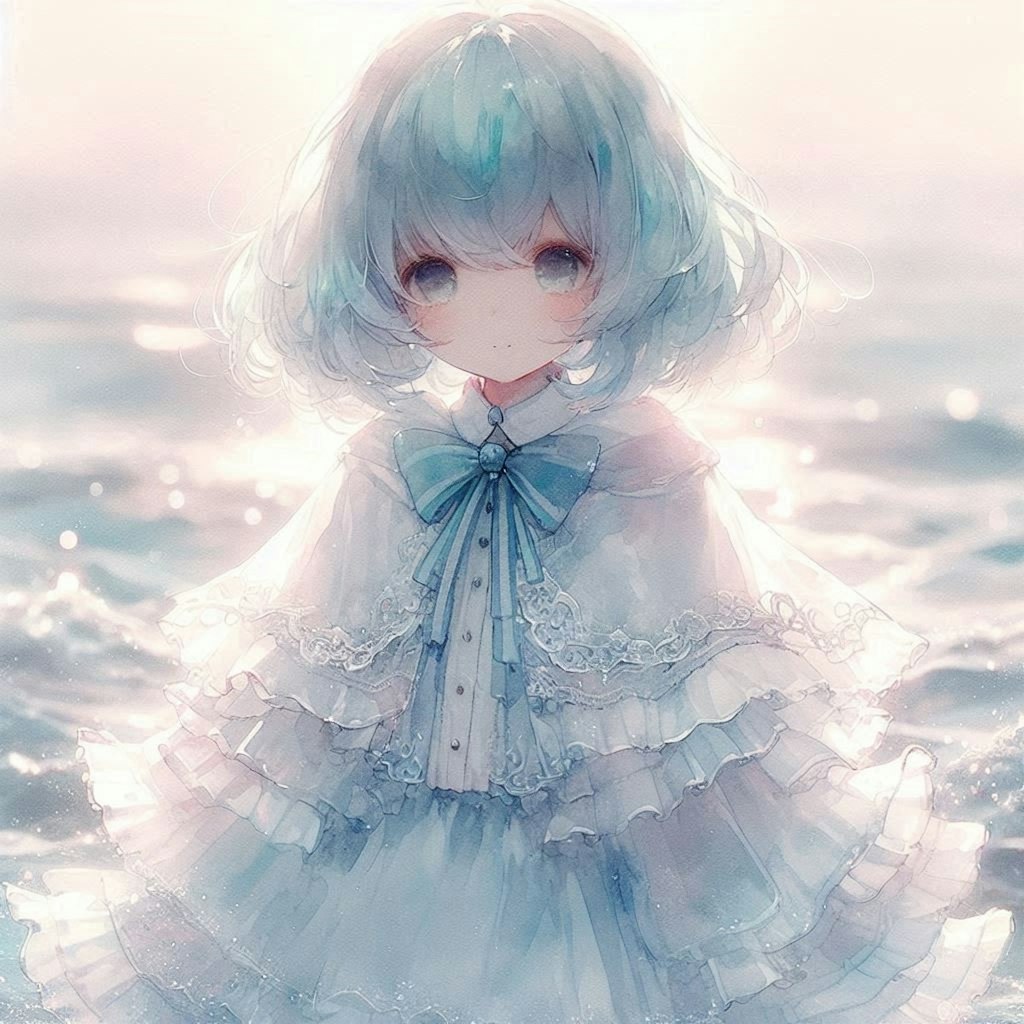 海から来た少女