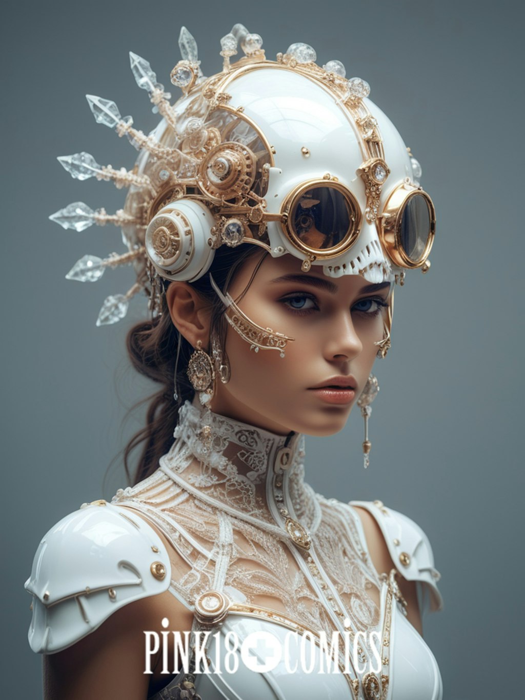 STeaMPuNK+SKuLLGiRL