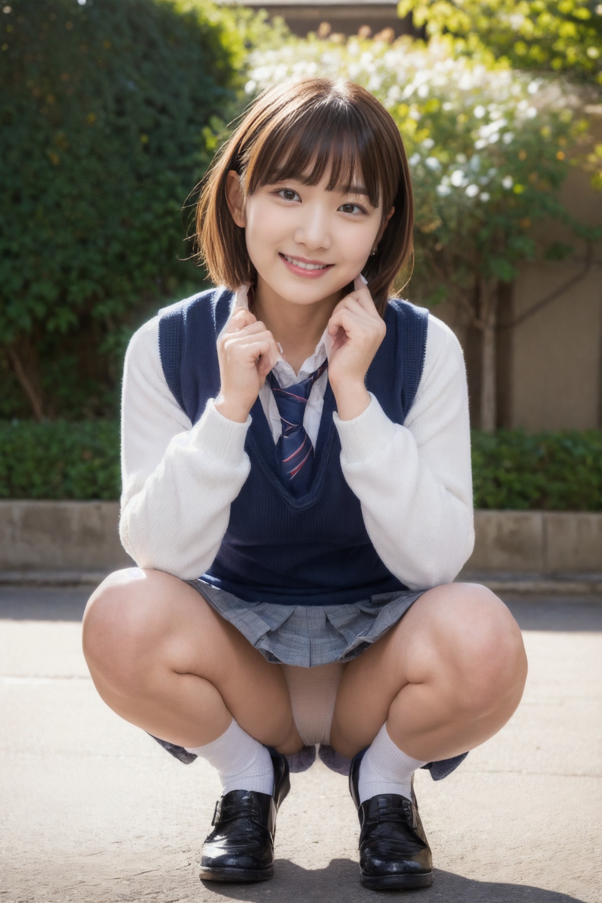 しゃがみ　アイドル　パンチラ 動画エロタレスト