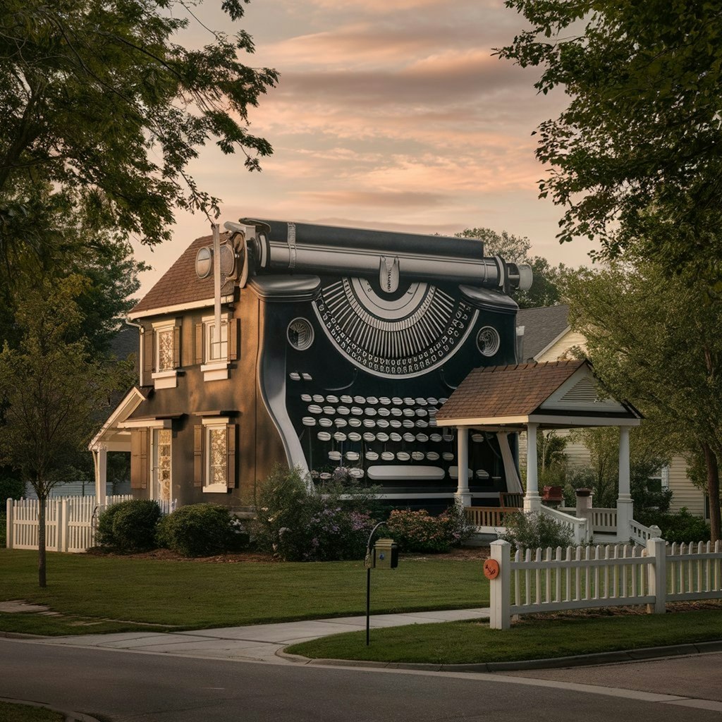 タイプライターの家