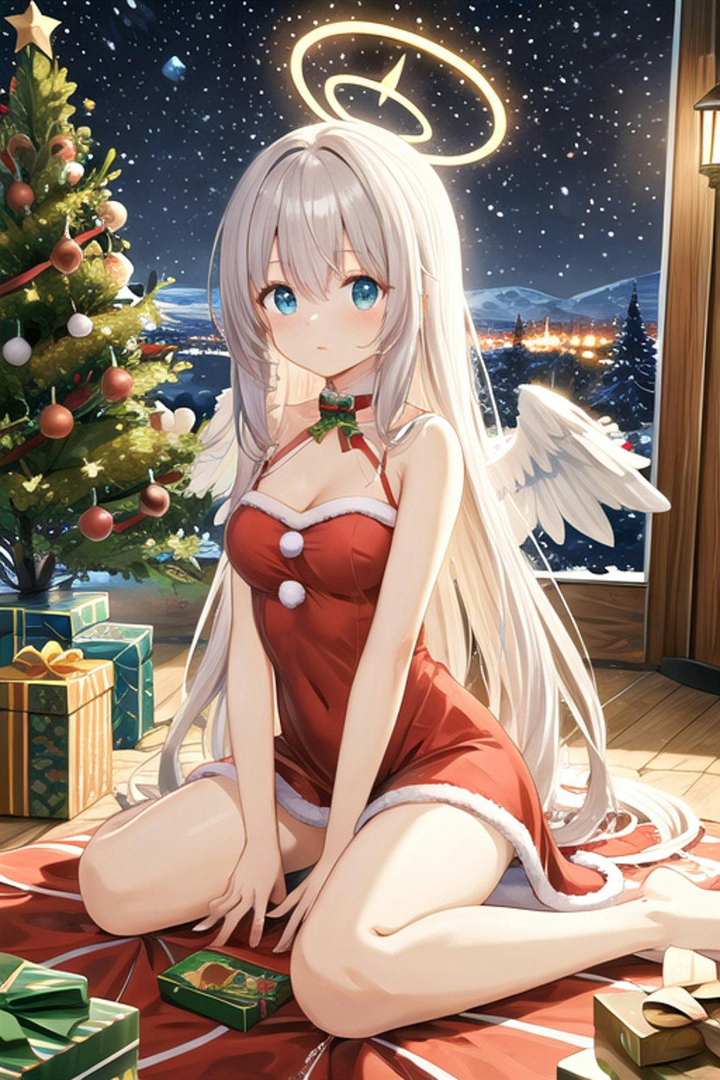 天使もクリスマス