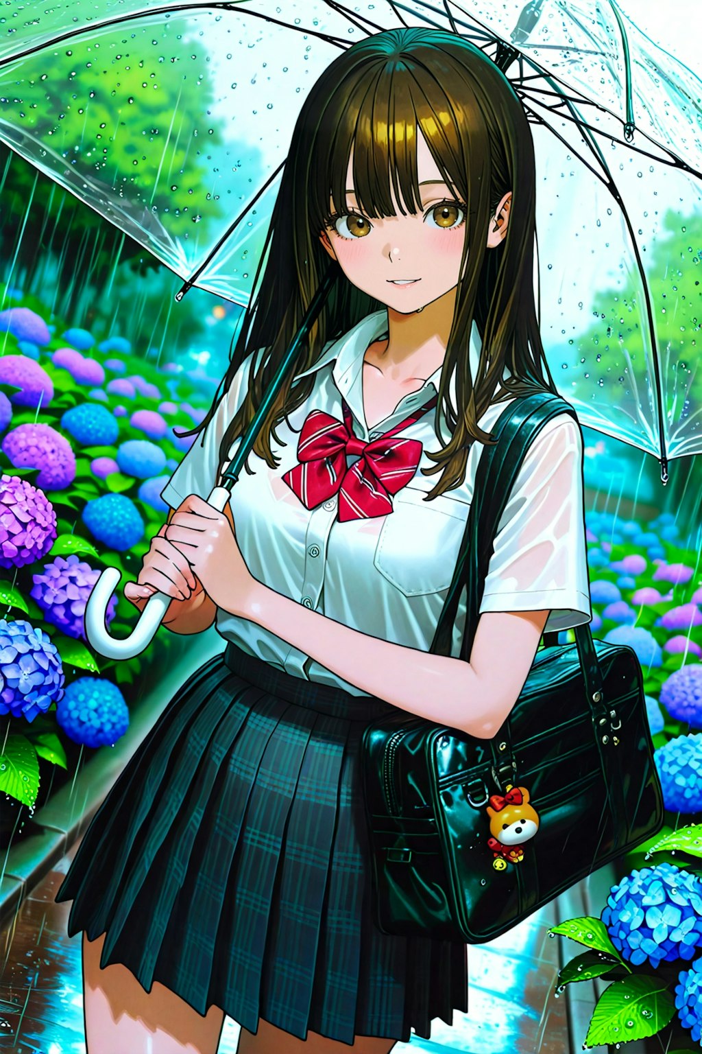 梅雨の一コマ