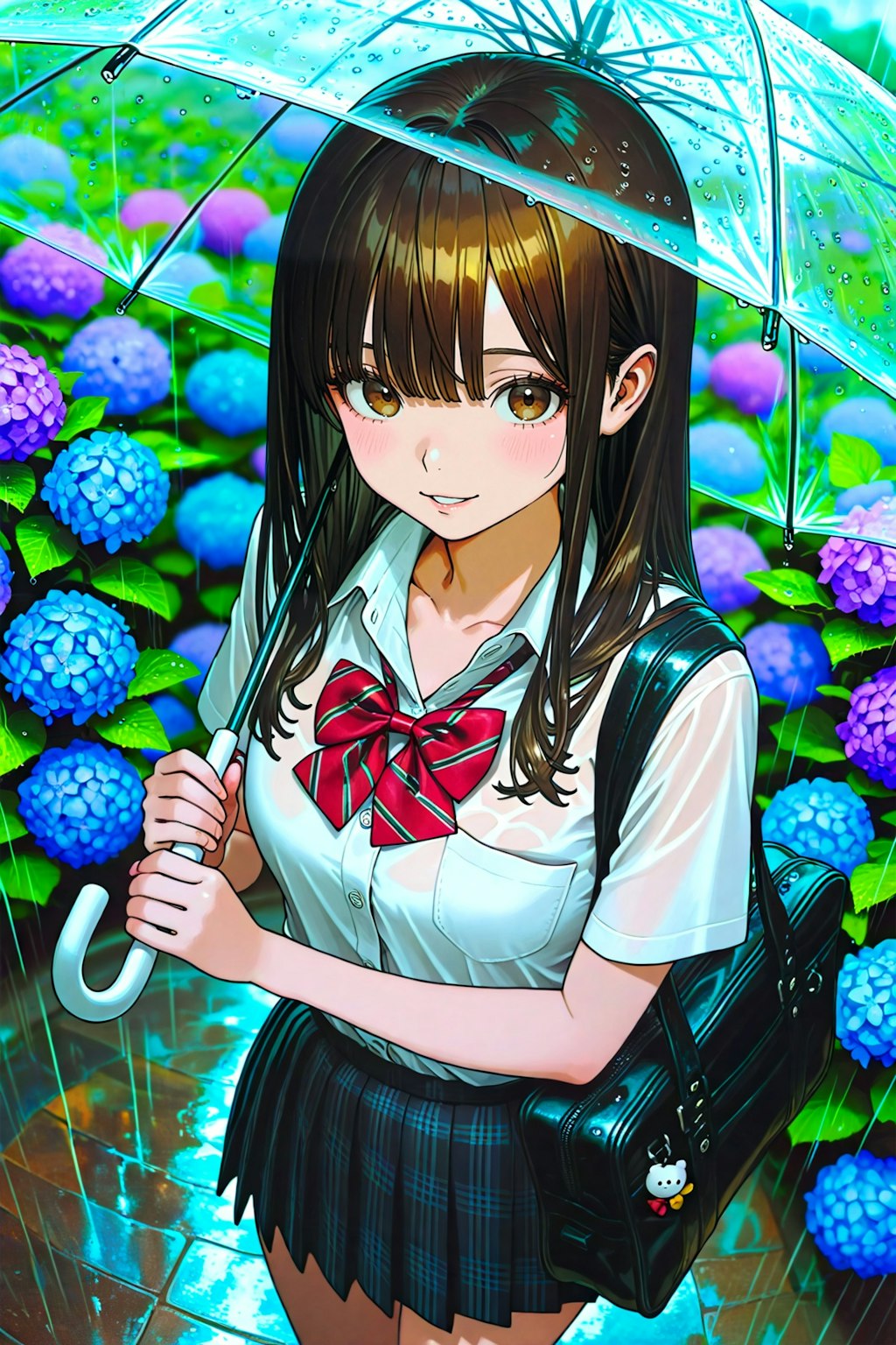 梅雨の一コマ