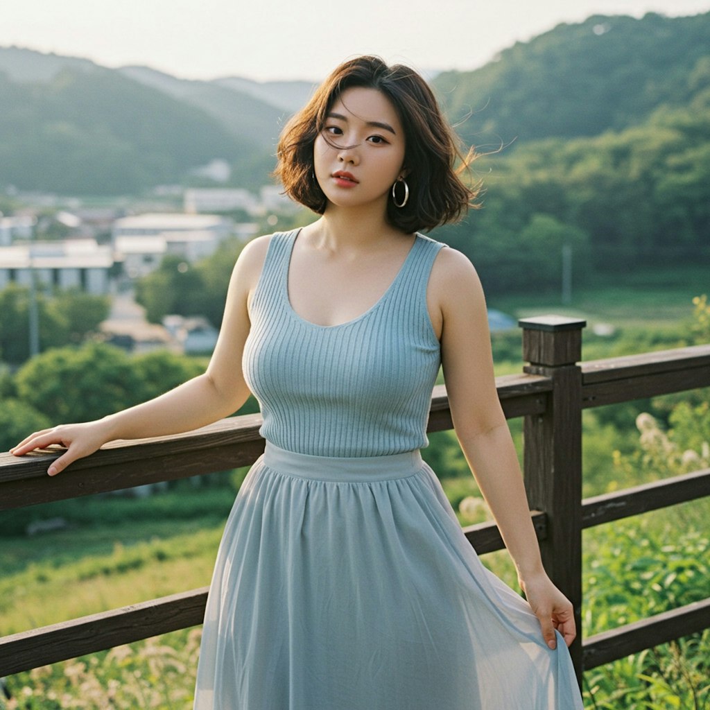 豊満女