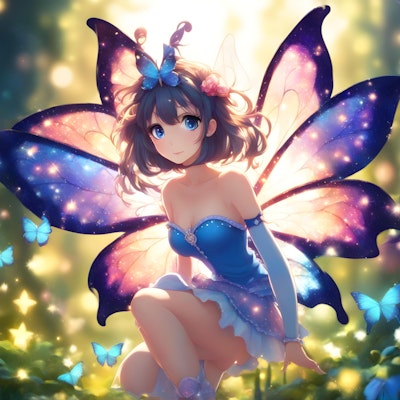 💓ウリシス蝶の妖精
