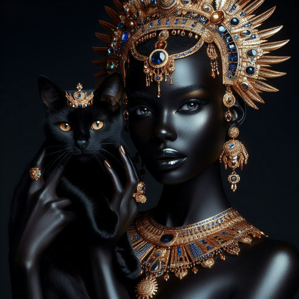 女王と猫