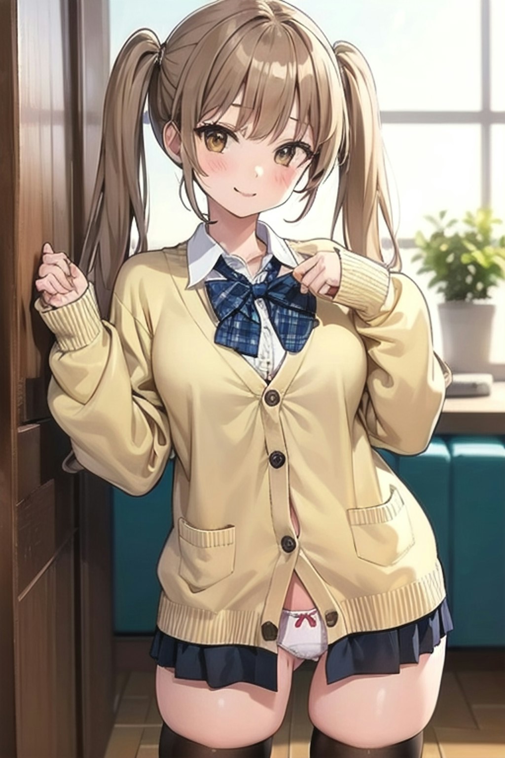 School twintails girl