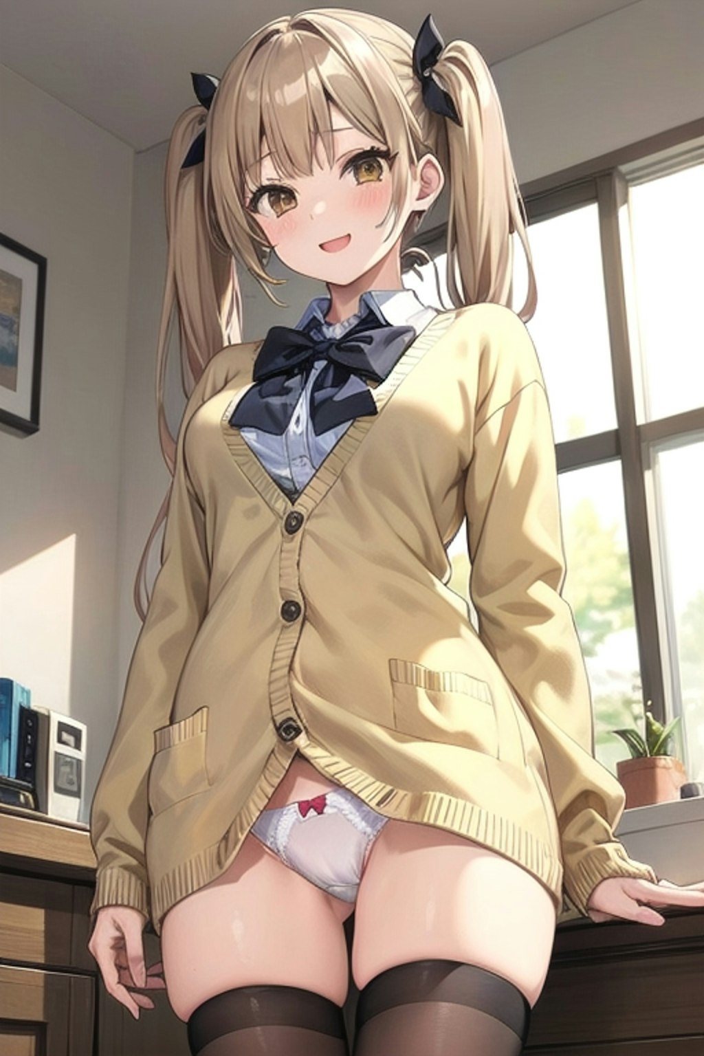 School twintails girl