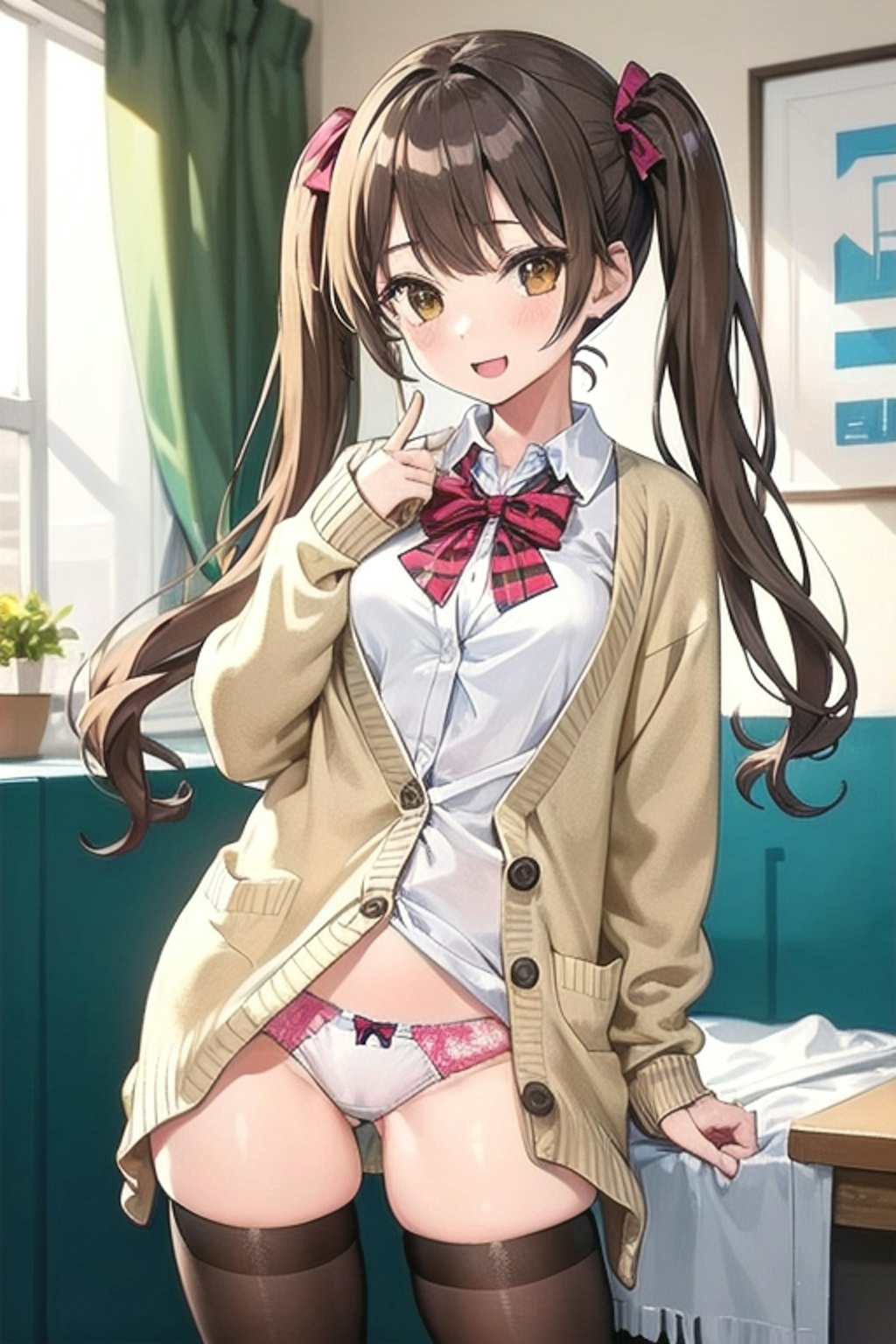 School twintails girl