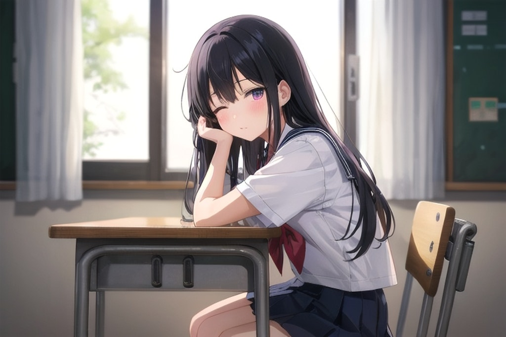 その数時間前……なんか今日は眠いなぁ……