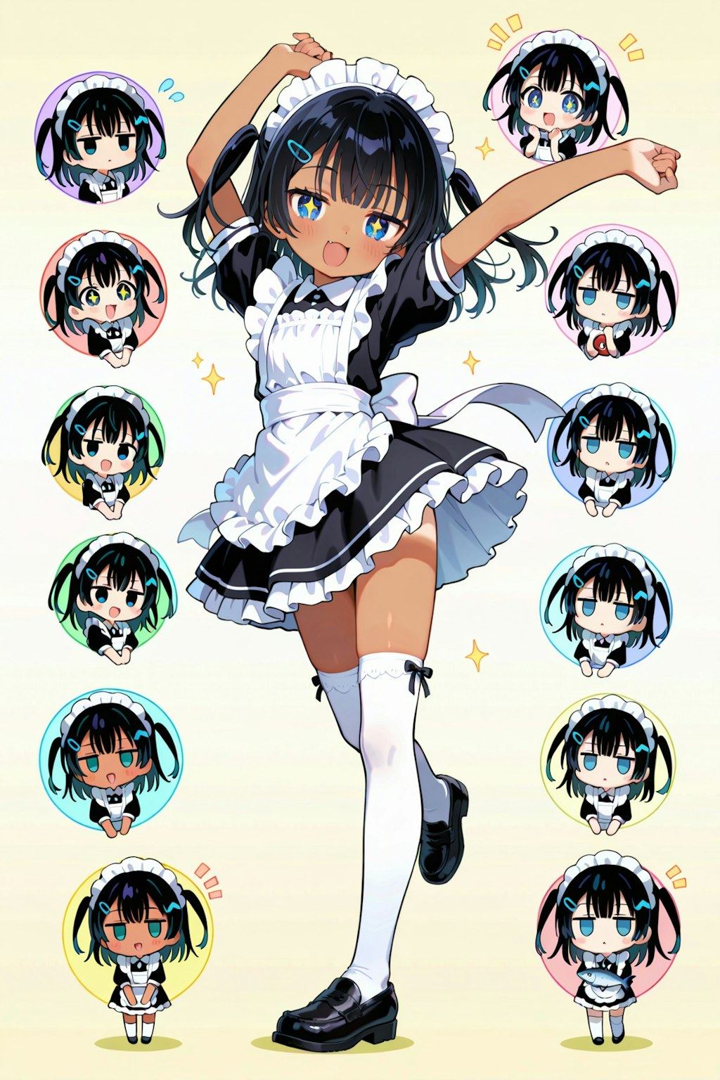 メイドこなつちゃんとちびキャラ～ズ Y715