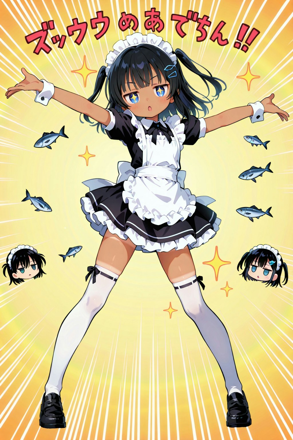 メイドこなつちゃんとちびキャラ～ズ Y715