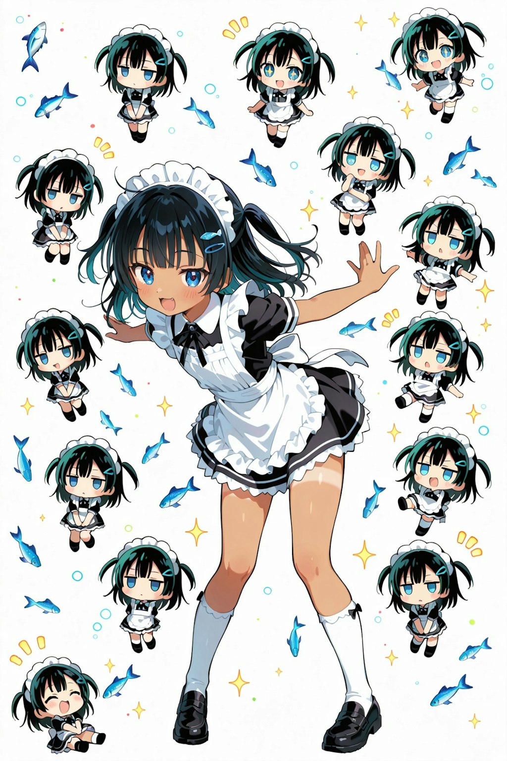 メイドこなつちゃんとちびキャラ～ズ Y715