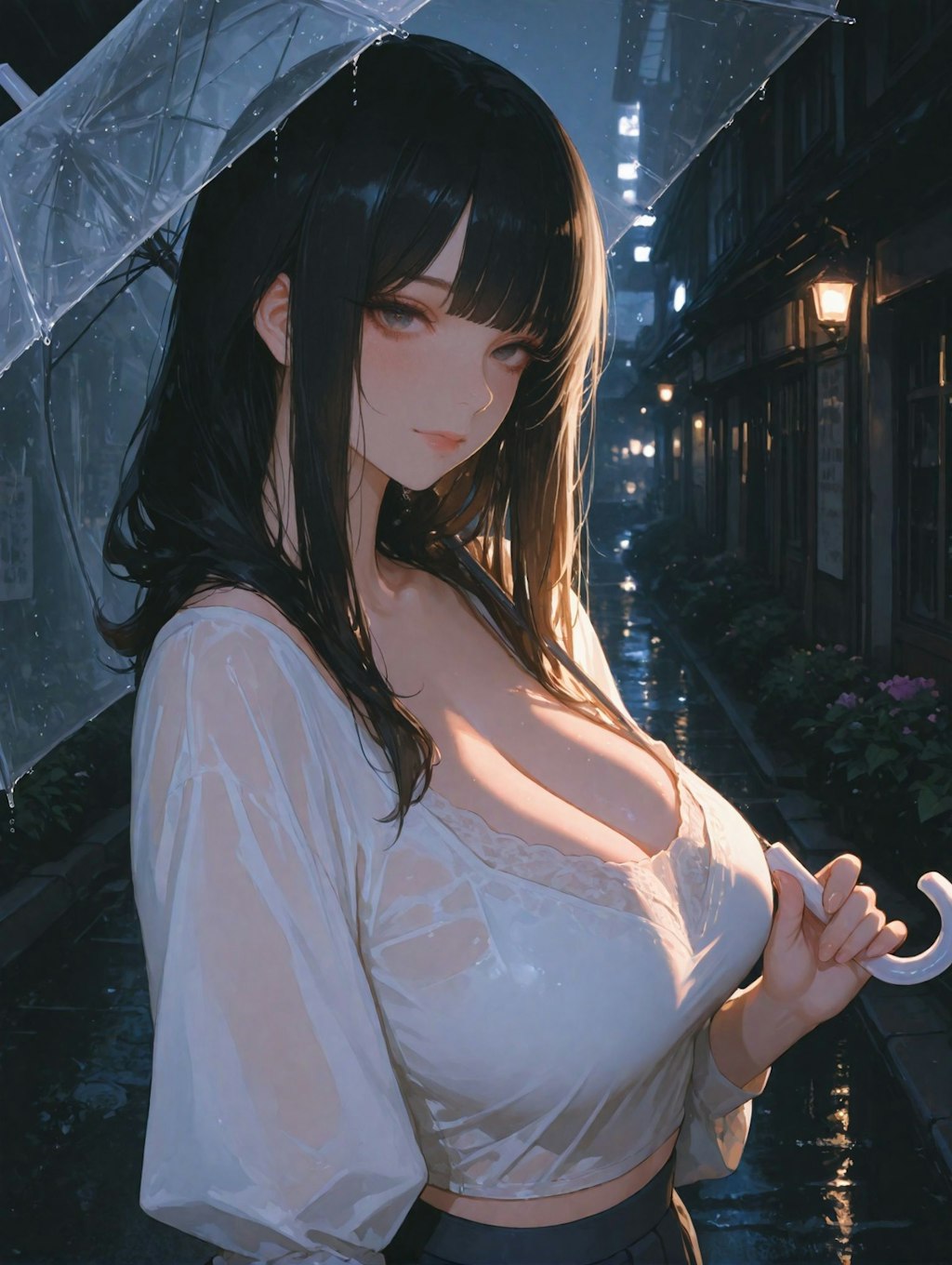 雨の日散歩