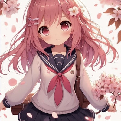 桜と少女3☆