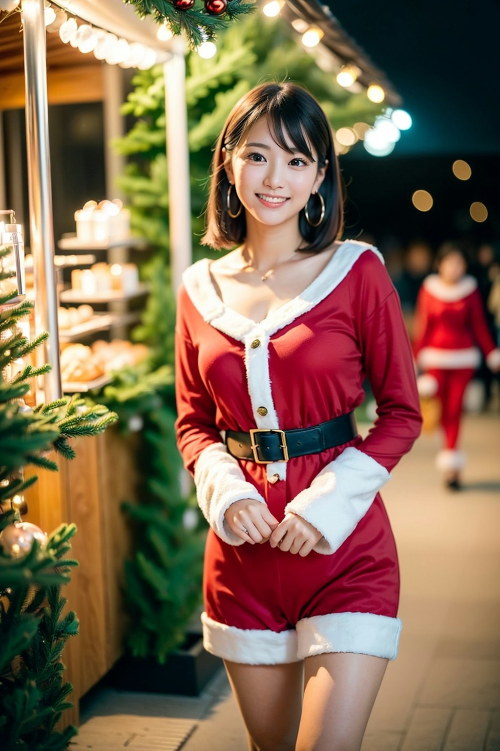 XMASに働く彼女