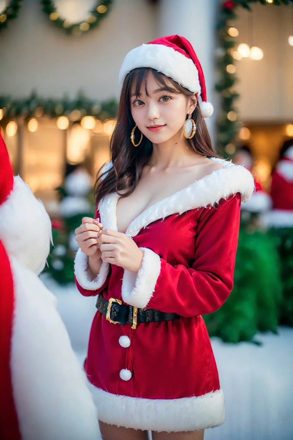 XMASに働く彼女