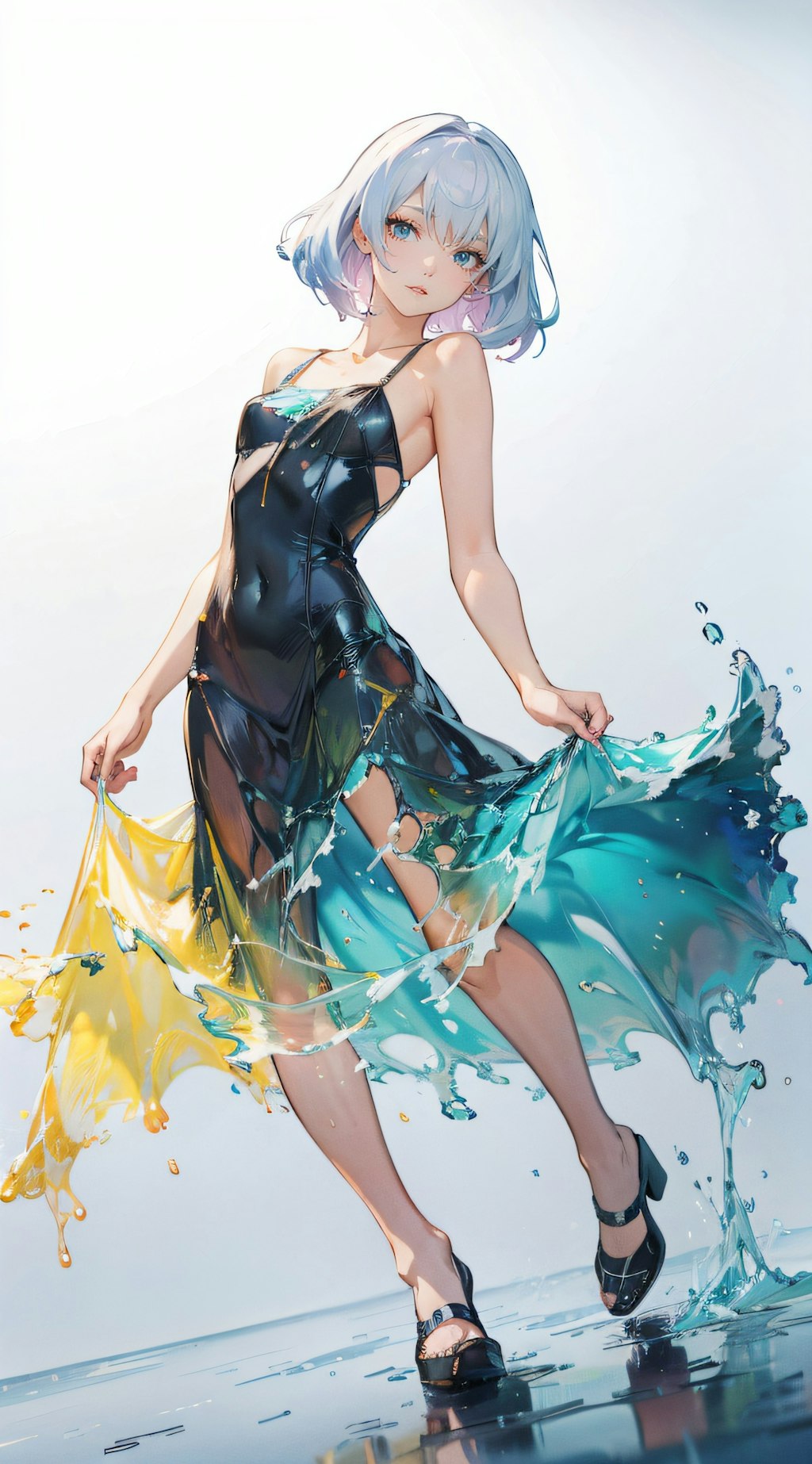 water dress