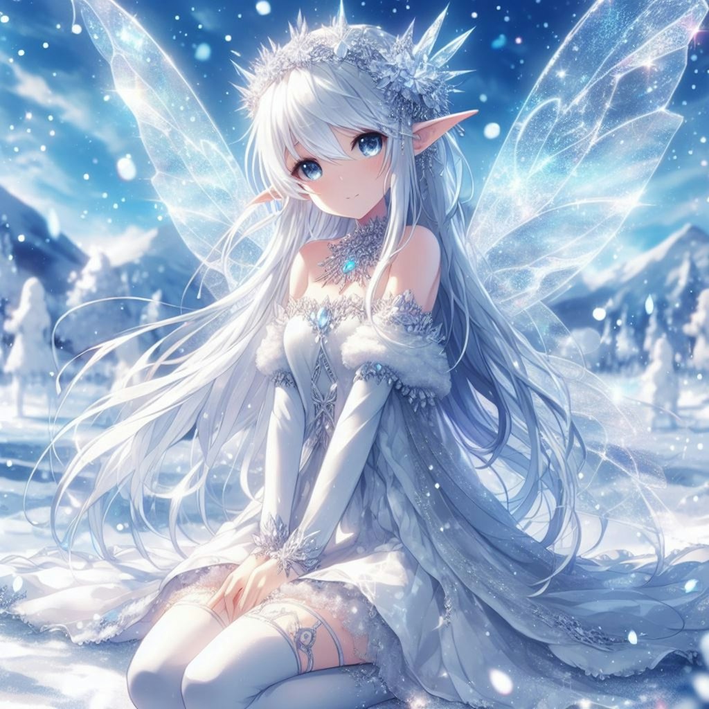 雪の妖精❄️(Snow Fairy)