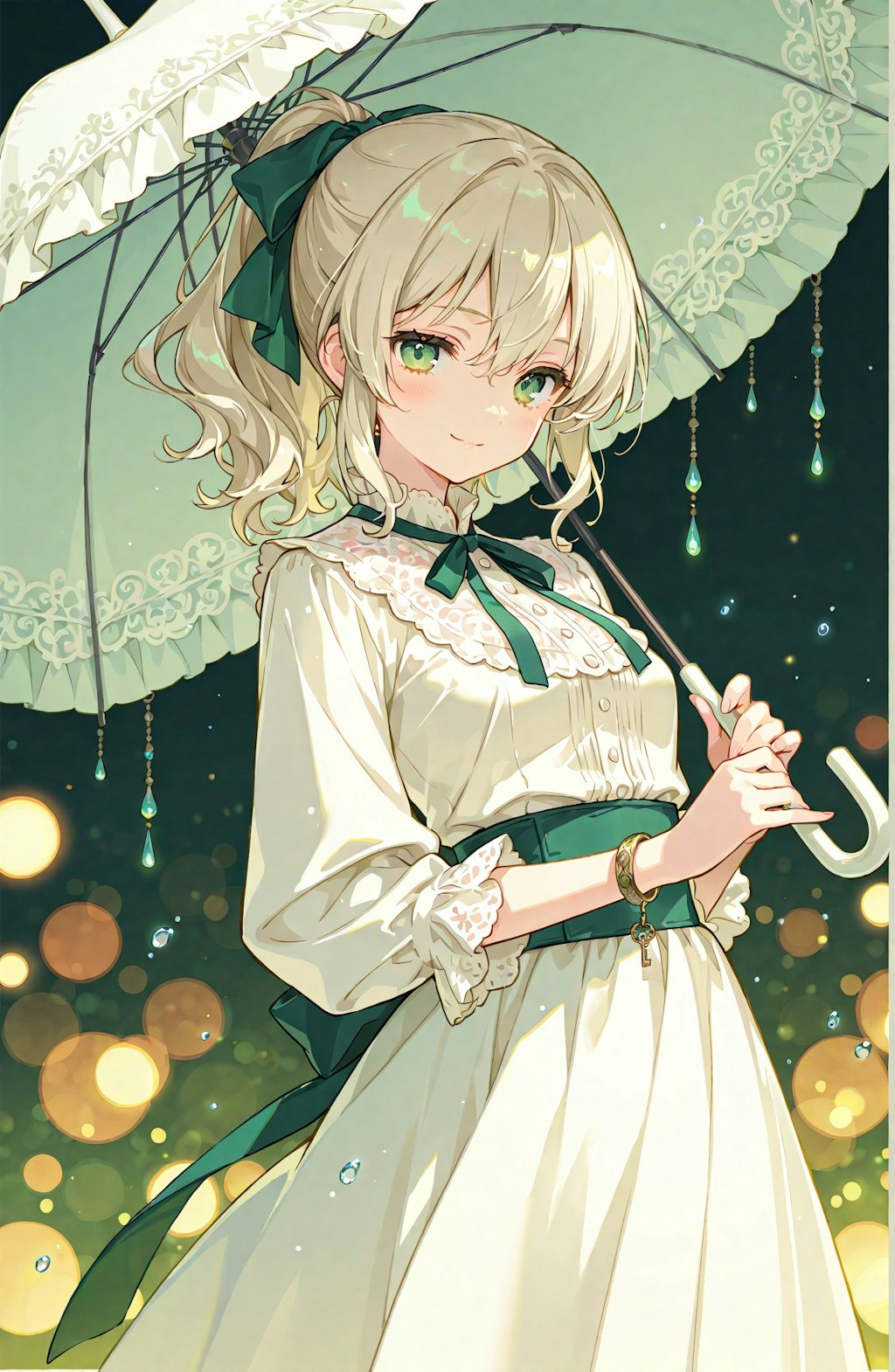 大都会の雨