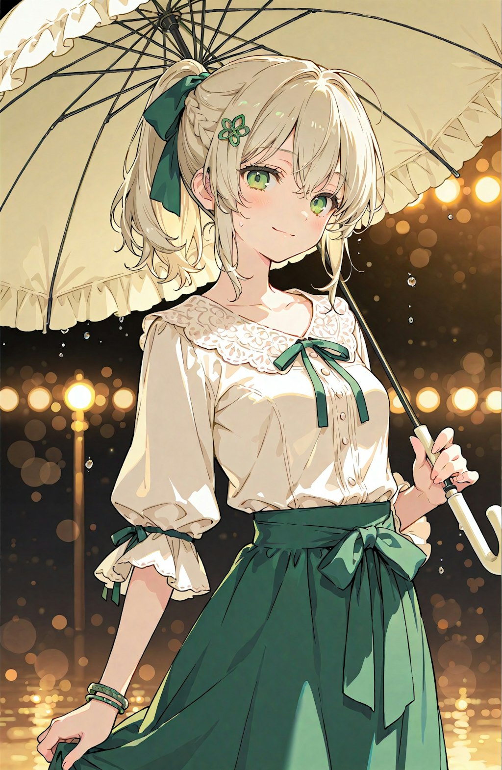 大都会の雨