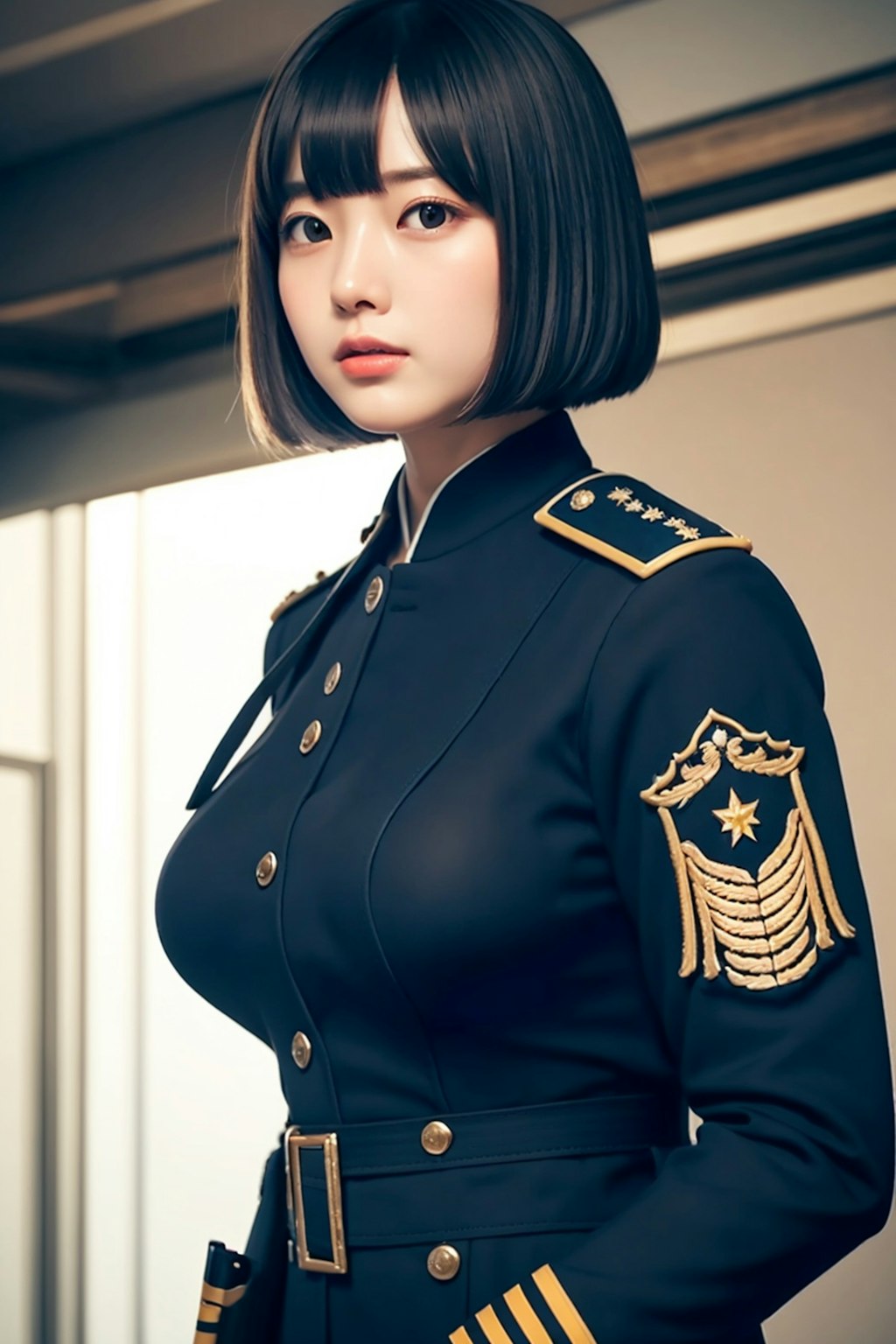 爆乳大佐