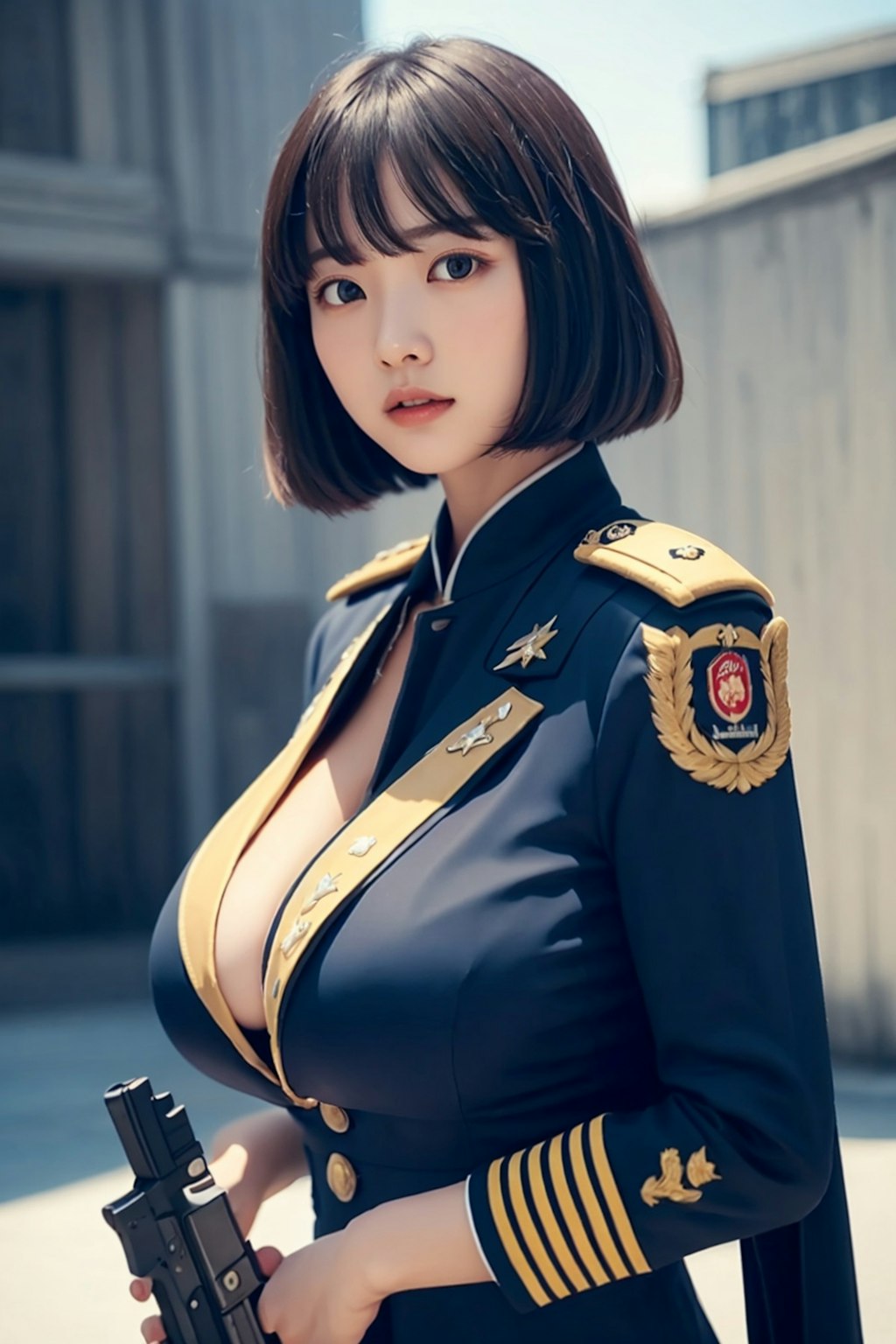 爆乳大佐