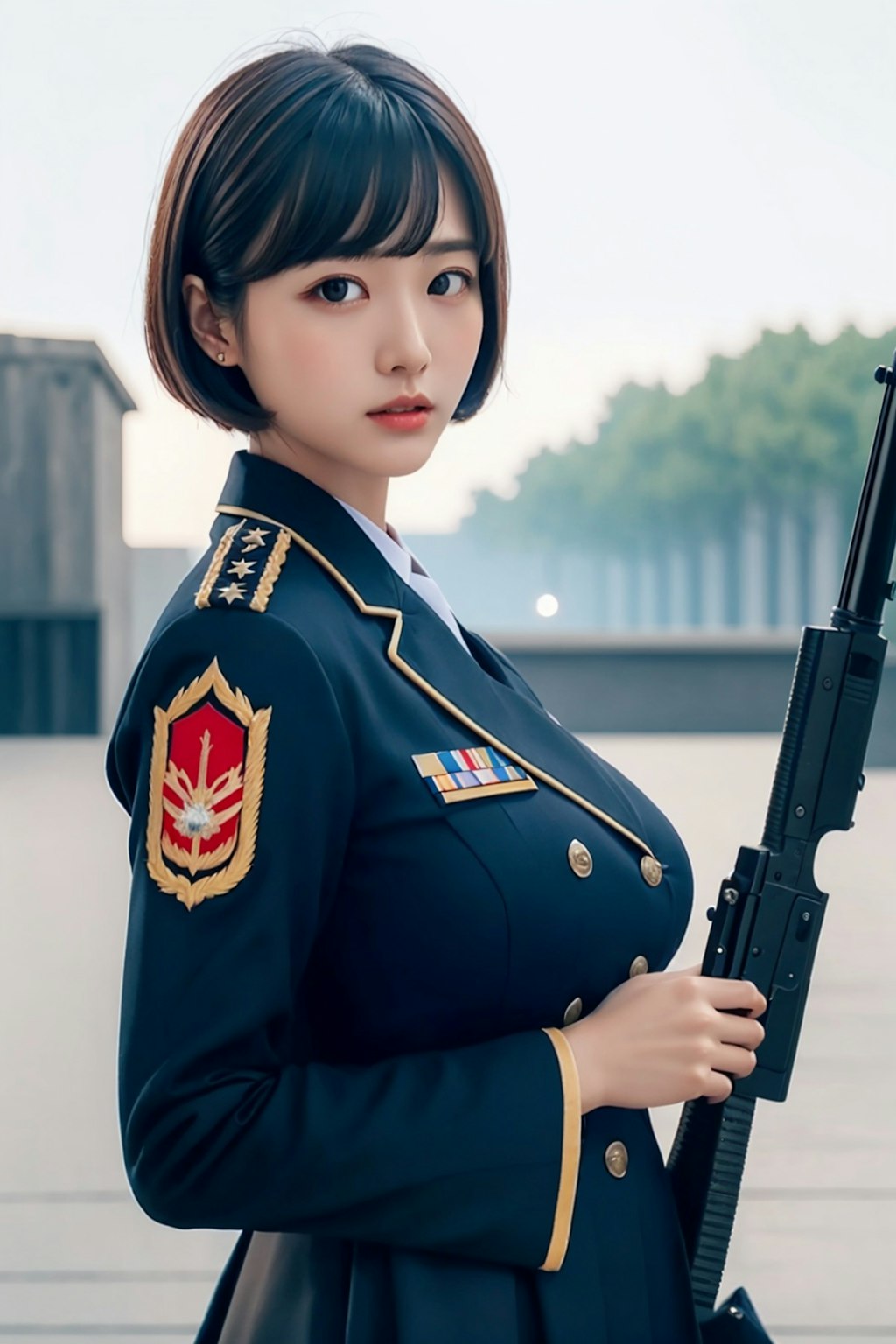 爆乳大佐