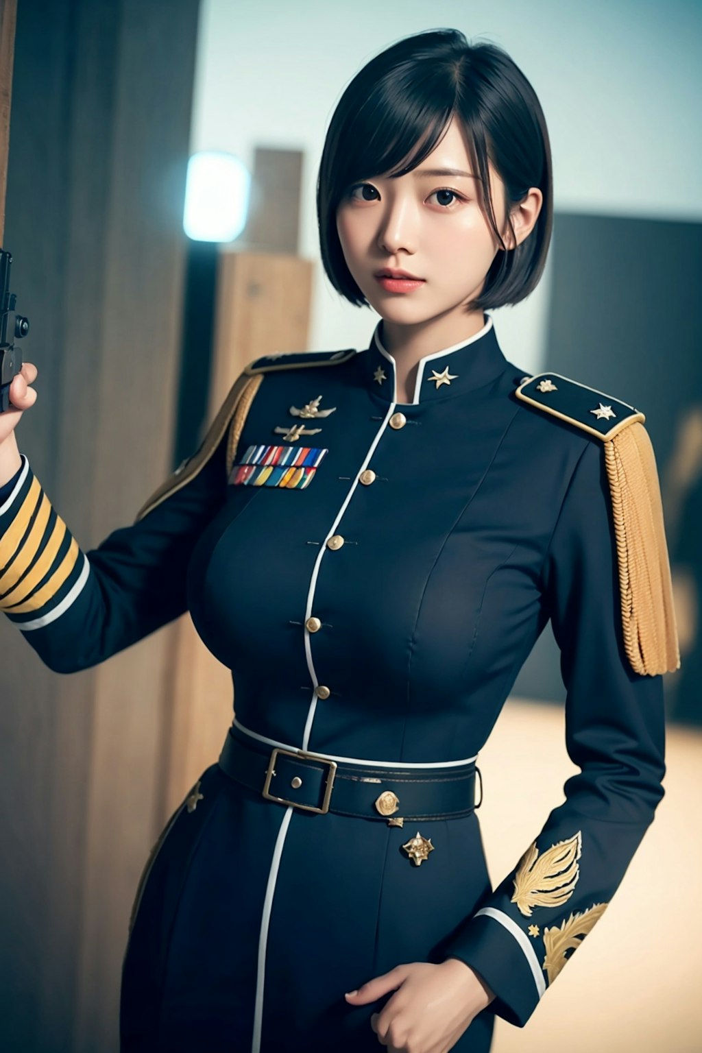 爆乳大佐