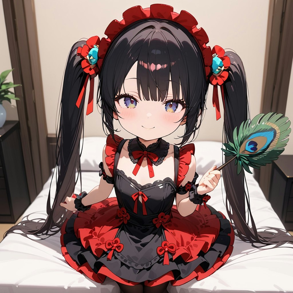 黒ツインテールちゃん