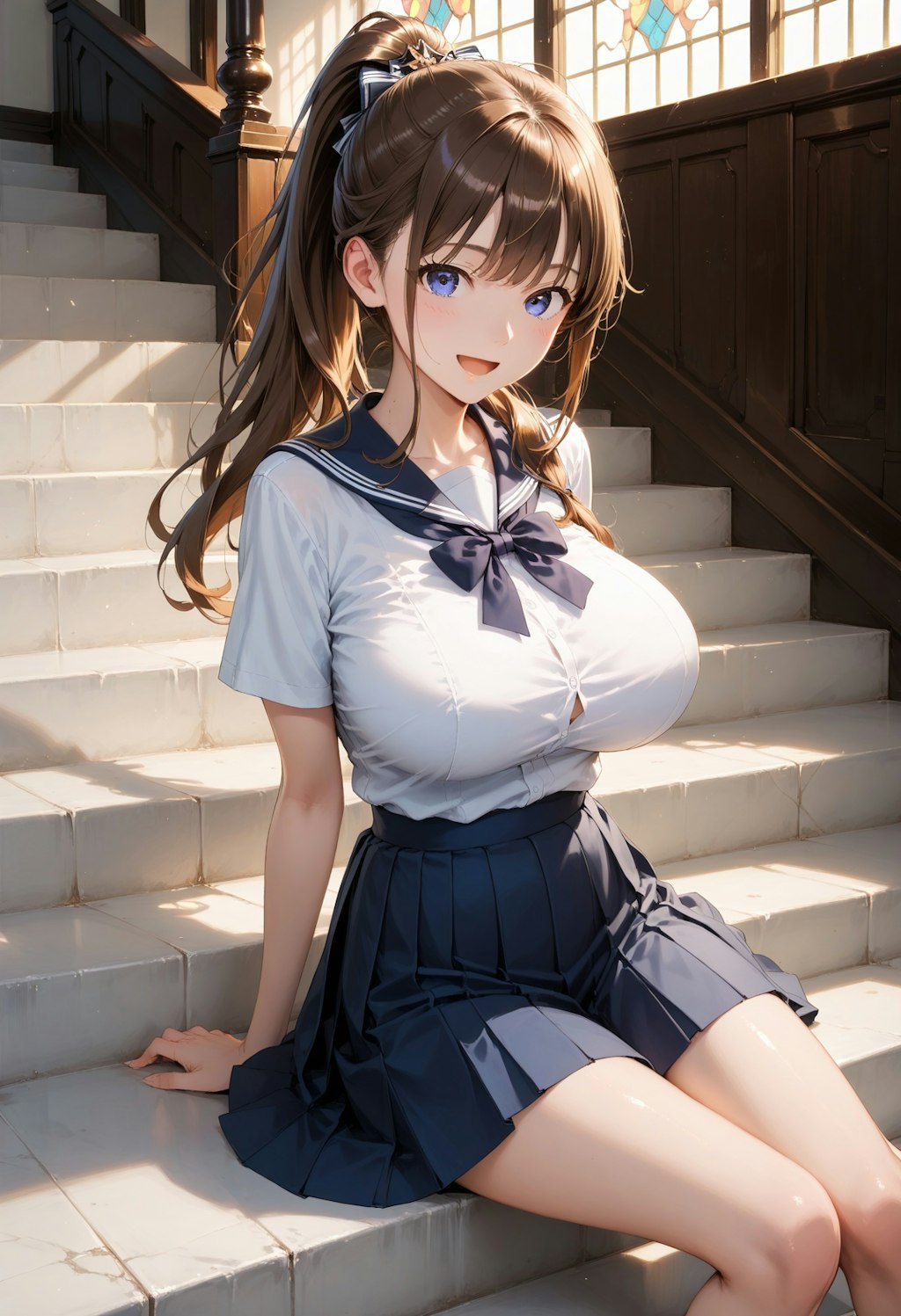 ポニーテールJK