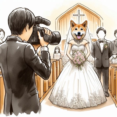 ４、ドッグマン（犬人間）の結婚式