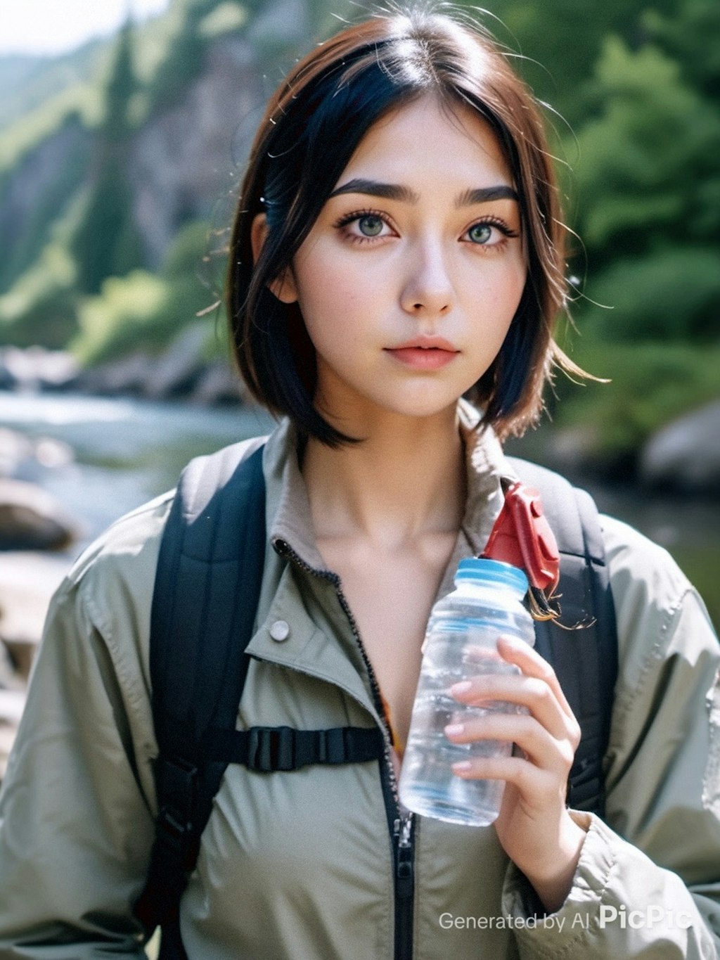 美味しい山の水