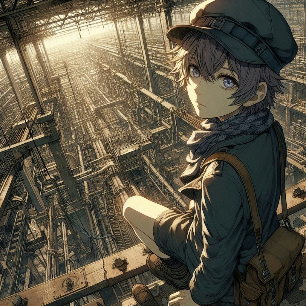 industrial boy