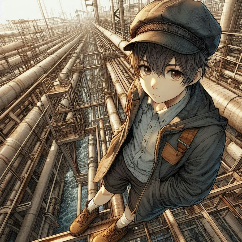 industrial boy