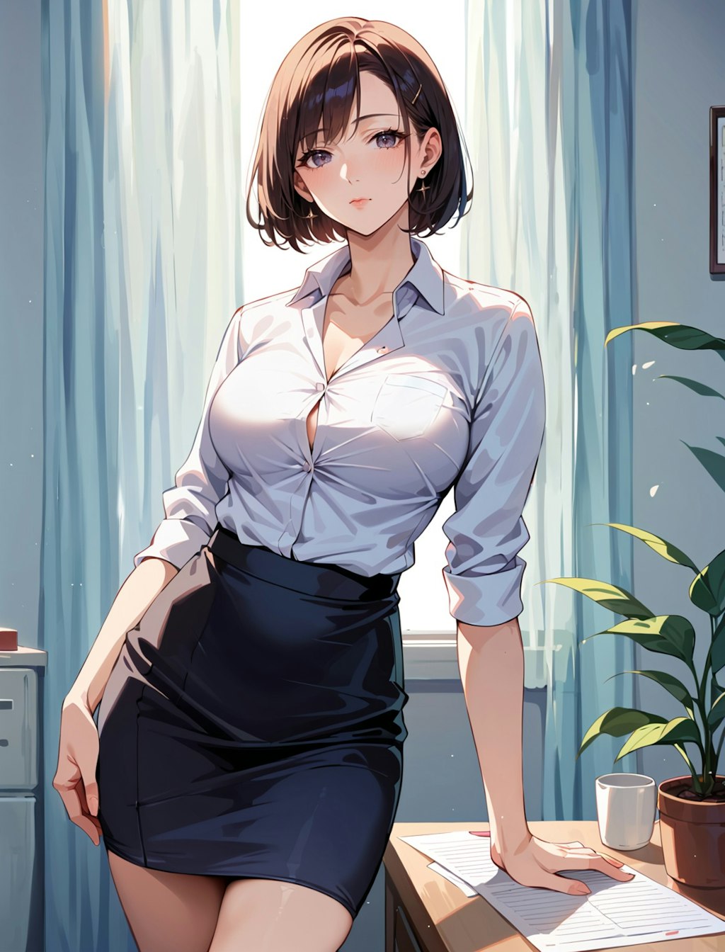 office lady