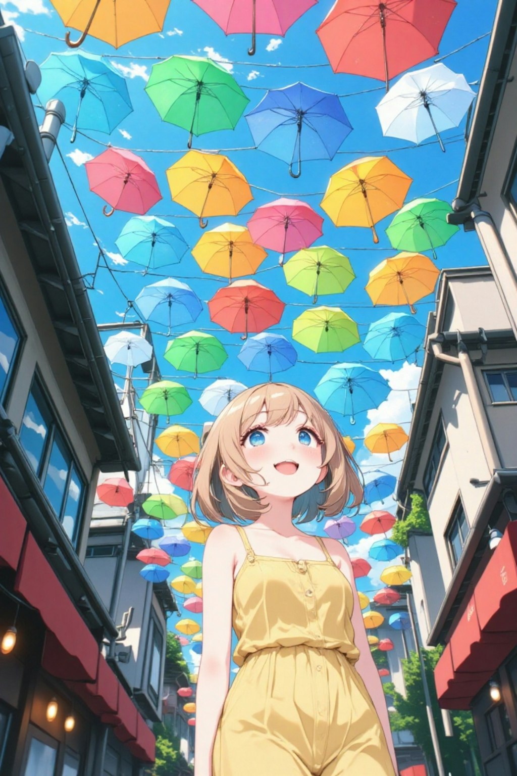傘が綺麗