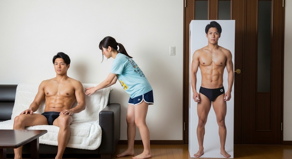 等身大の人形を購入した女性たち１