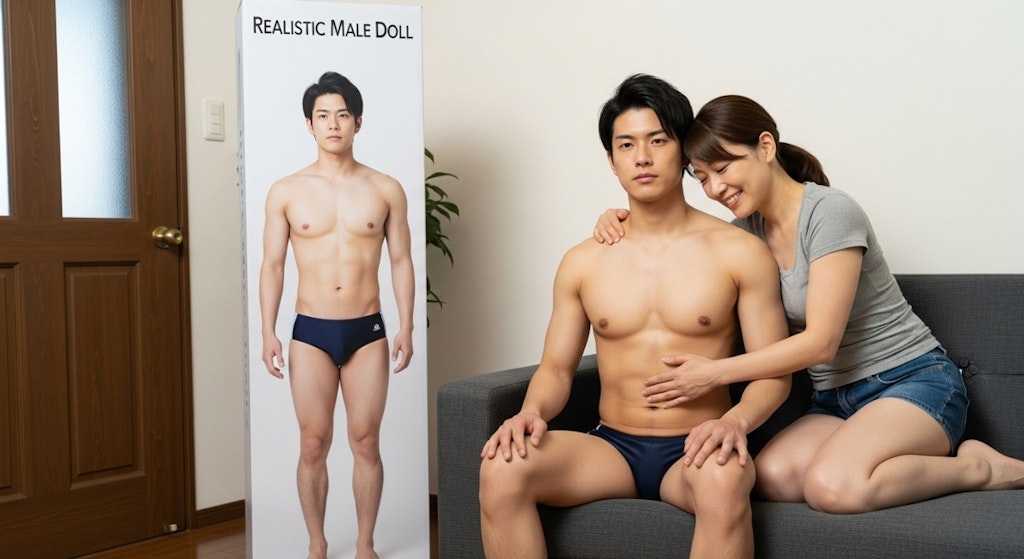 等身大の人形を購入した女性たち１